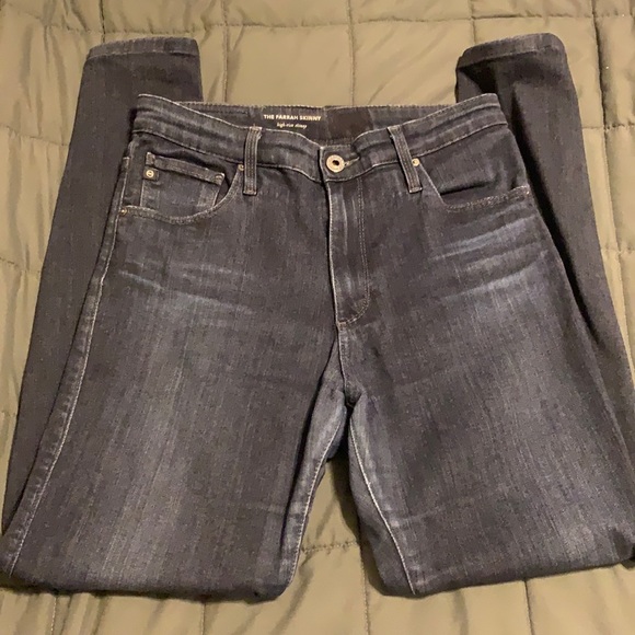 Ag Adriano Goldschmied Denim - AG jeans, The Farrah Skinny, 26.5 inseam, 28-29, good condition.See measurements